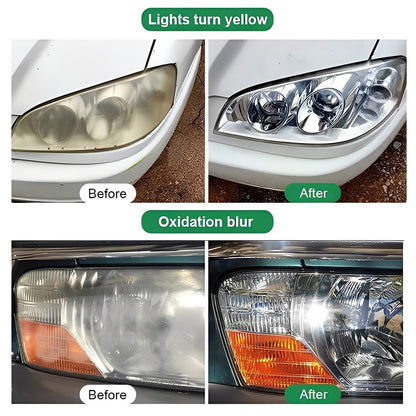 Kit de restauración de faros de coche, paquete de 2