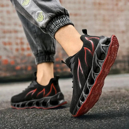 Zapatillas deportivas cómodas para hombre con soporte para el arco plantar