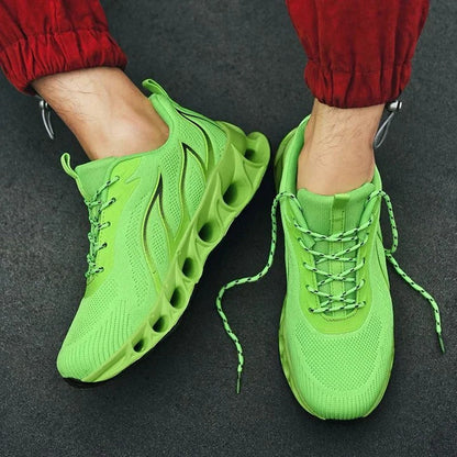 Zapatillas deportivas cómodas para hombre con soporte para el arco plantar