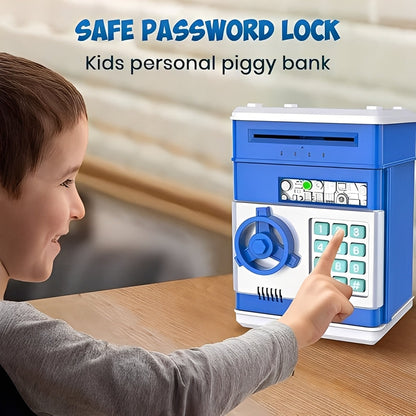 Hucha digital segura para niños con cerradura