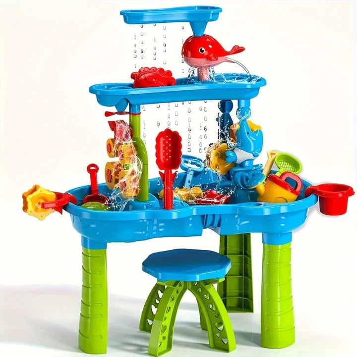 Childrens Play Water Table with Separate Compartments - Ortekor