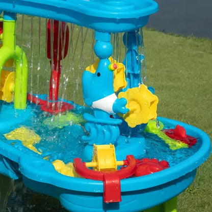 Mesa de Agua de Juego para Niños con Compartimentos Separados