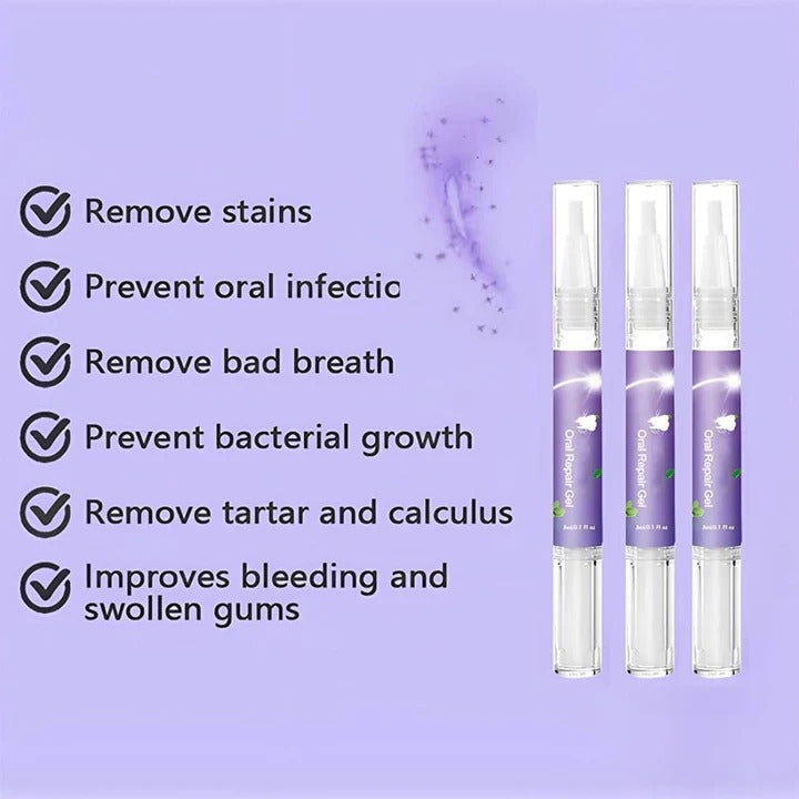Gel dental natural para perros para dientes y encías sanas