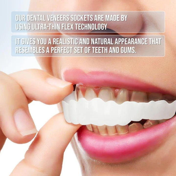 Carillas de Quita y Pon Easy Fit para Dientes Superiores e Inferiores