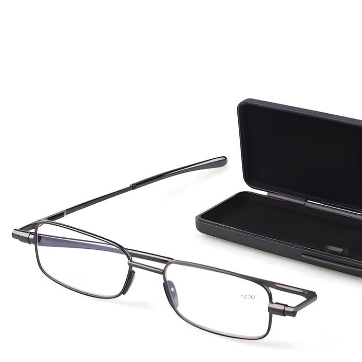 Compact Reading Glasses with Metal Frame - Ortekor