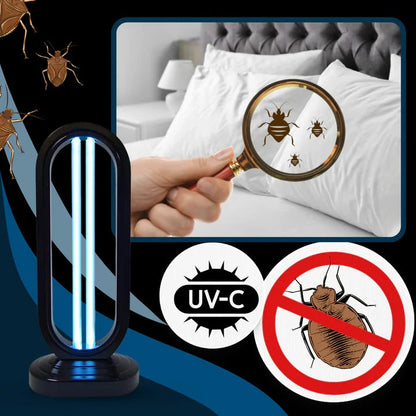 Bombilla UV eficaz con temporizador para zonas de control de plagas
