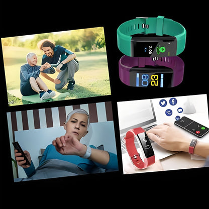 Elegante Reloj con Pantalla LED y Llamadas Telefónicas