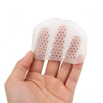 Almohadillas de gel cómodas para los dedos del pie, paquete de 2