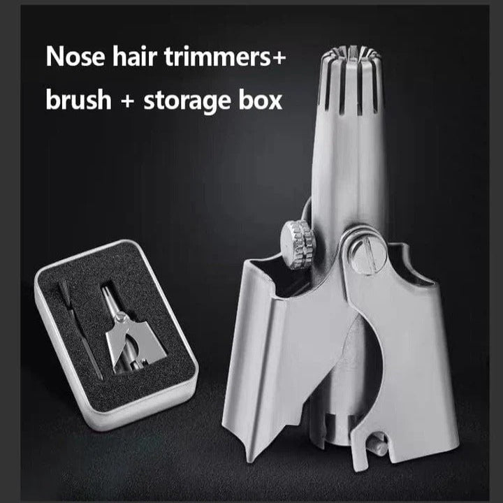 Kit cortapelos de metal premium para nariz y orejas