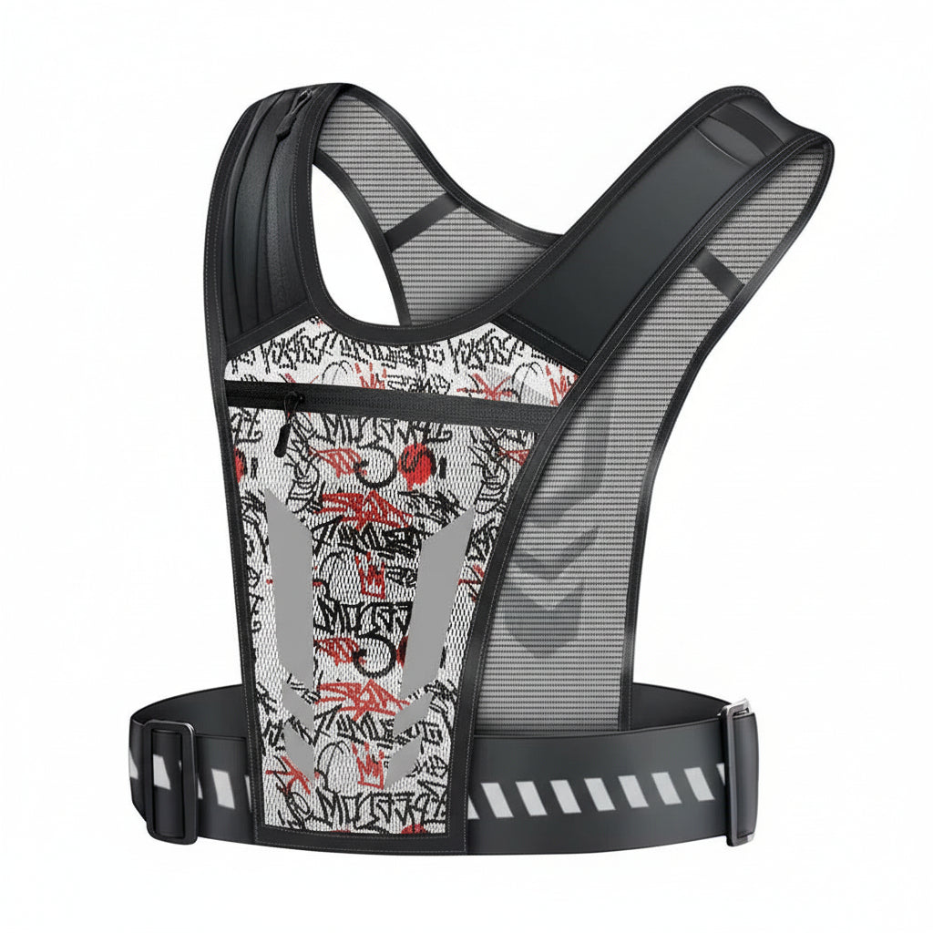 Riñonera deportiva de fitness con bolsillo para el teléfono y bolsa