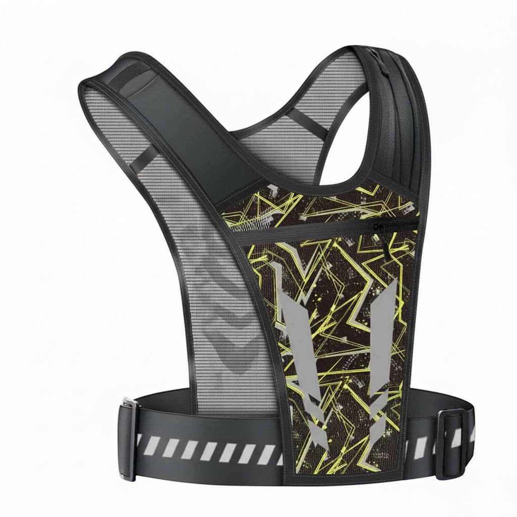 Riñonera deportiva de fitness con bolsillo para el teléfono y bolsa