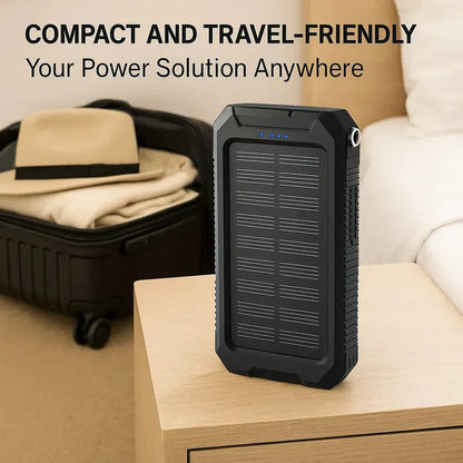 Batería Cargador Solar Compacta para Exteriores de 30000 mAh
