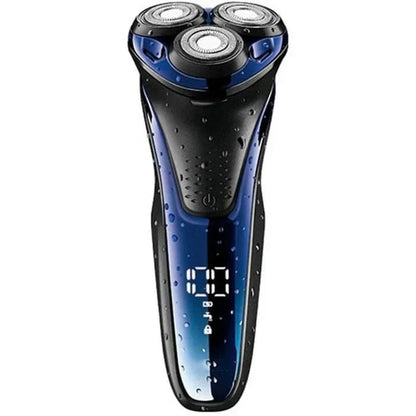 Kit de afeitadora eléctrica recargable para hombre