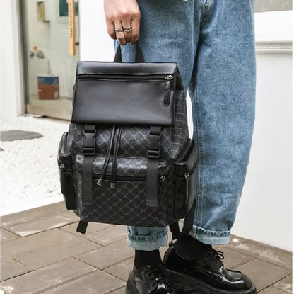 Leather Travel Backpack, Laptop Backpack for Work with Padded Straps, Durable Backpack in Leather for 15 Inch Laptop