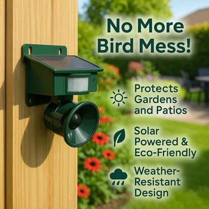 Sistema Repelente Automático de Aves con Sensor de Movimiento