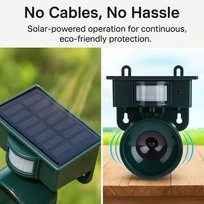 Sistema Repelente Automático de Aves con Sensor de Movimiento