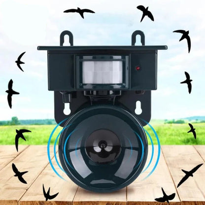 Sistema Repelente Automático de Aves con Sensor de Movimiento