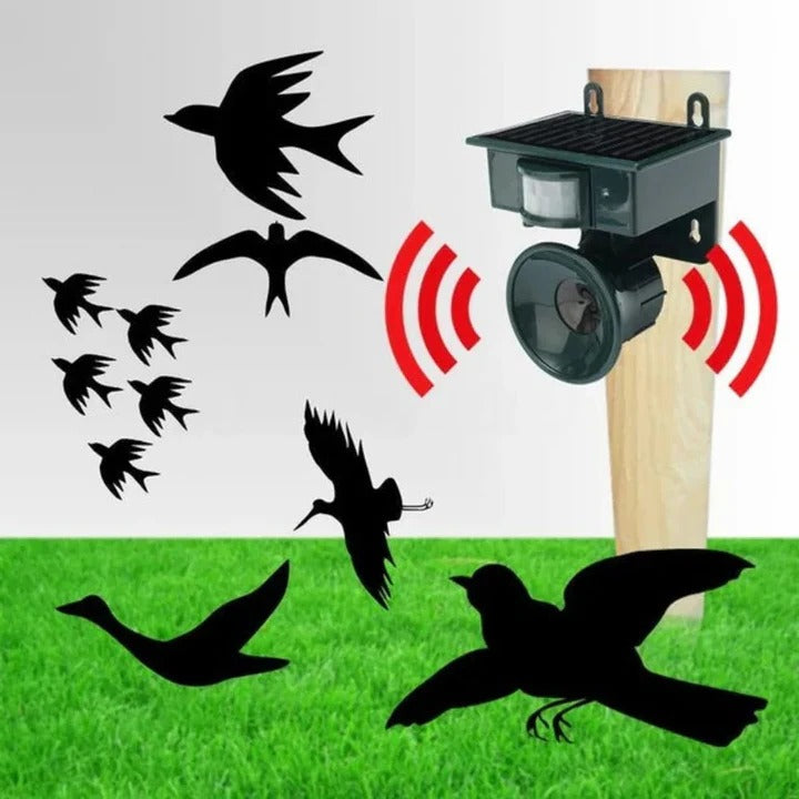 Sistema Repelente Automático de Aves con Sensor de Movimiento