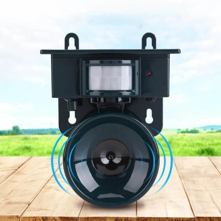 Sistema Repelente Automático de Aves con Sensor de Movimiento