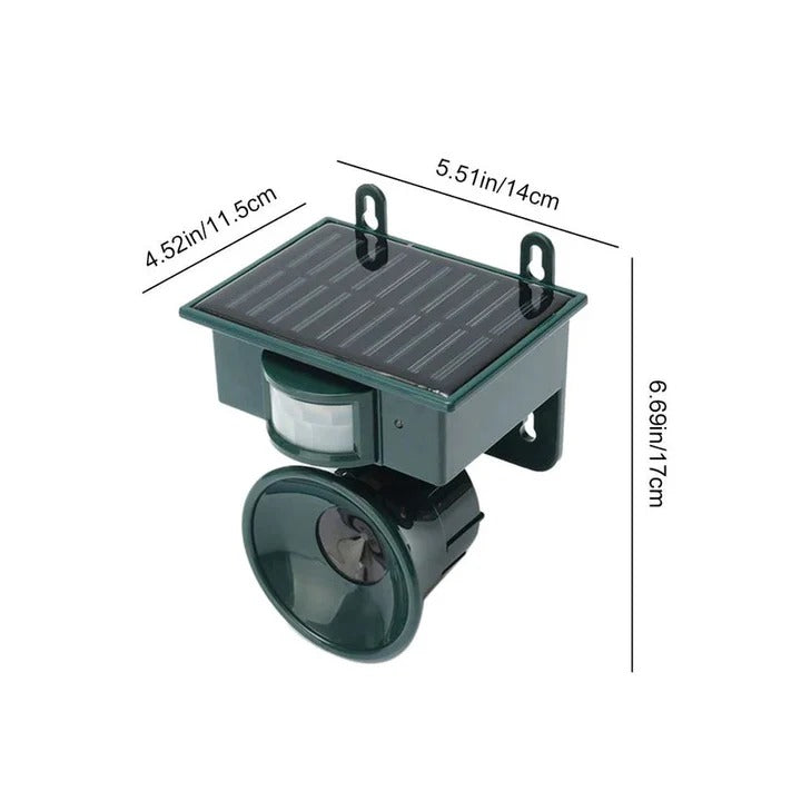 Sistema Repelente Automático de Aves con Sensor de Movimiento