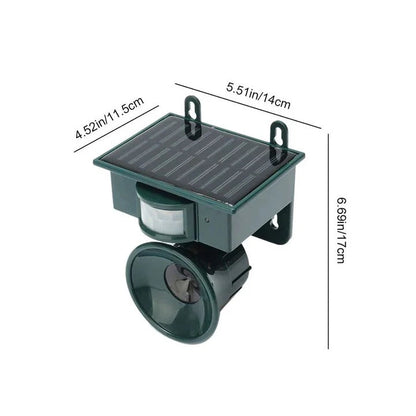 Sistema Repelente Automático de Aves con Sensor de Movimiento