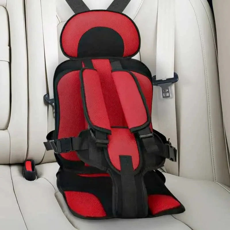 Asiento elevador de coche para niños con arnés de seguridad