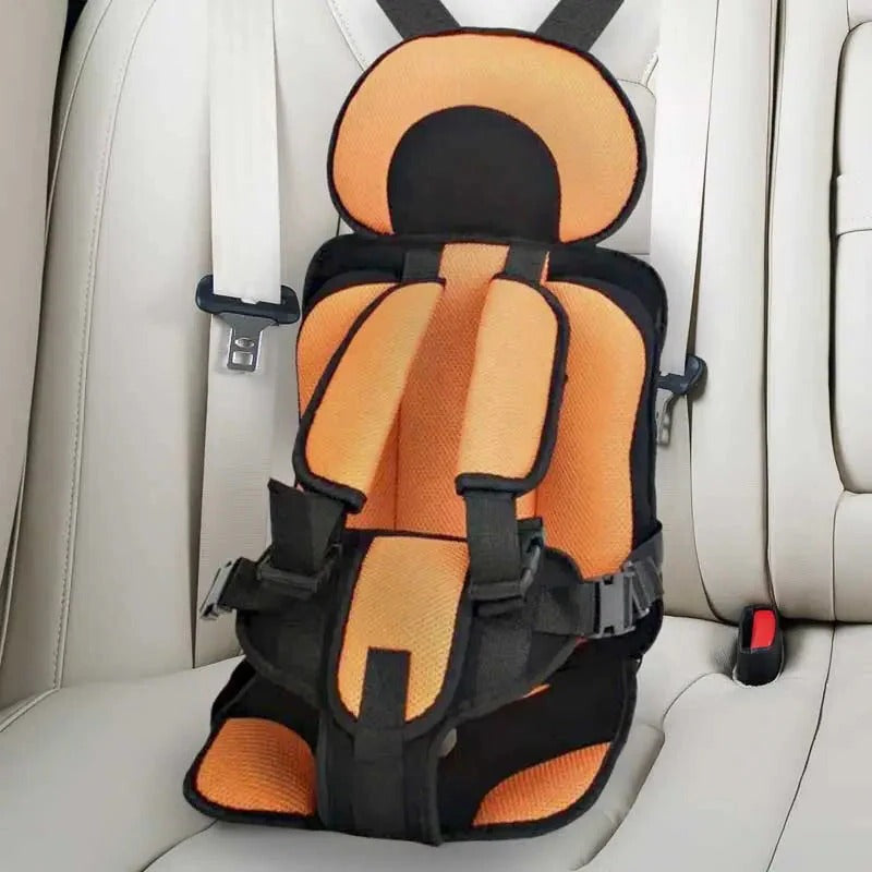 Asiento elevador de coche para niños con arnés de seguridad