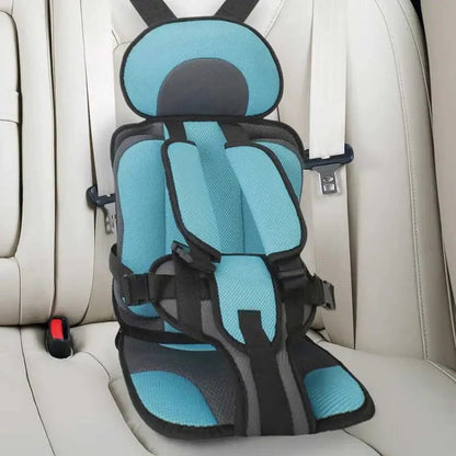 Asiento elevador de coche para niños con arnés de seguridad