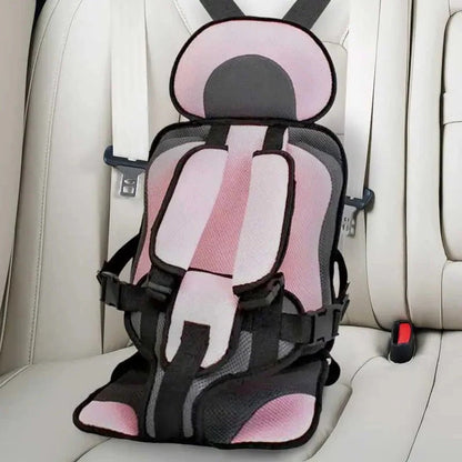Asiento elevador de coche para niños con arnés de seguridad
