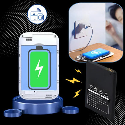 Punto de acceso Wi-Fi móvil compacto con 4G LTE