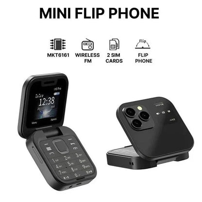 Teléfono móvil compacto Bluetooth de doble SIM