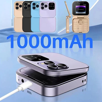 Teléfono móvil compacto Bluetooth de doble SIM