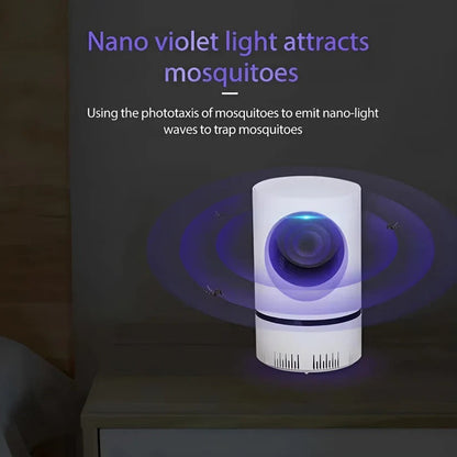 Trampa compacta para insectos con UV y bandeja que se conecta a la corriente