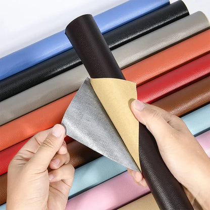 Parche de reparación de tela de fácil despegado para sofá y muebles