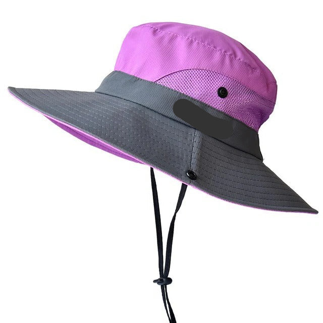 Lightweight Large Brim Summer Hat with Adjustable Strap - Ortekor