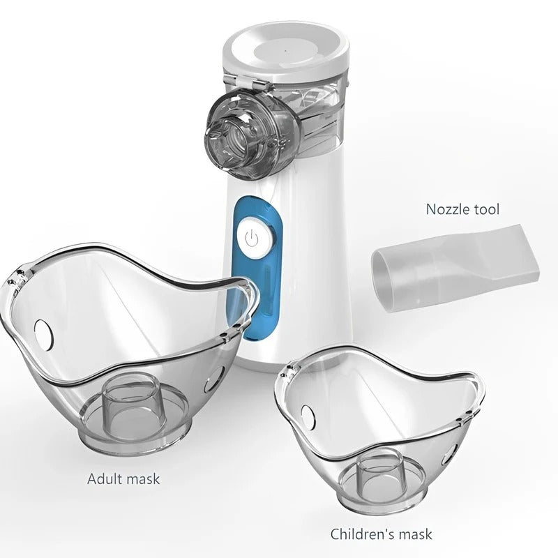 Nebulizador de Viaje Compacto con 2 Ajustes de Nebulización