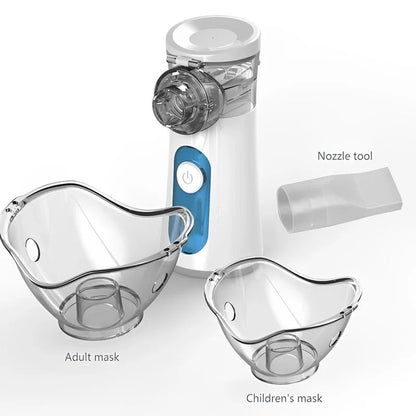 Nebulizador de Viaje Compacto con 2 Ajustes de Nebulización