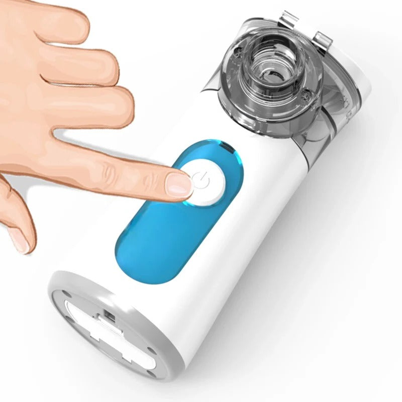 Nebulizador de Viaje Compacto con 2 Ajustes de Nebulización