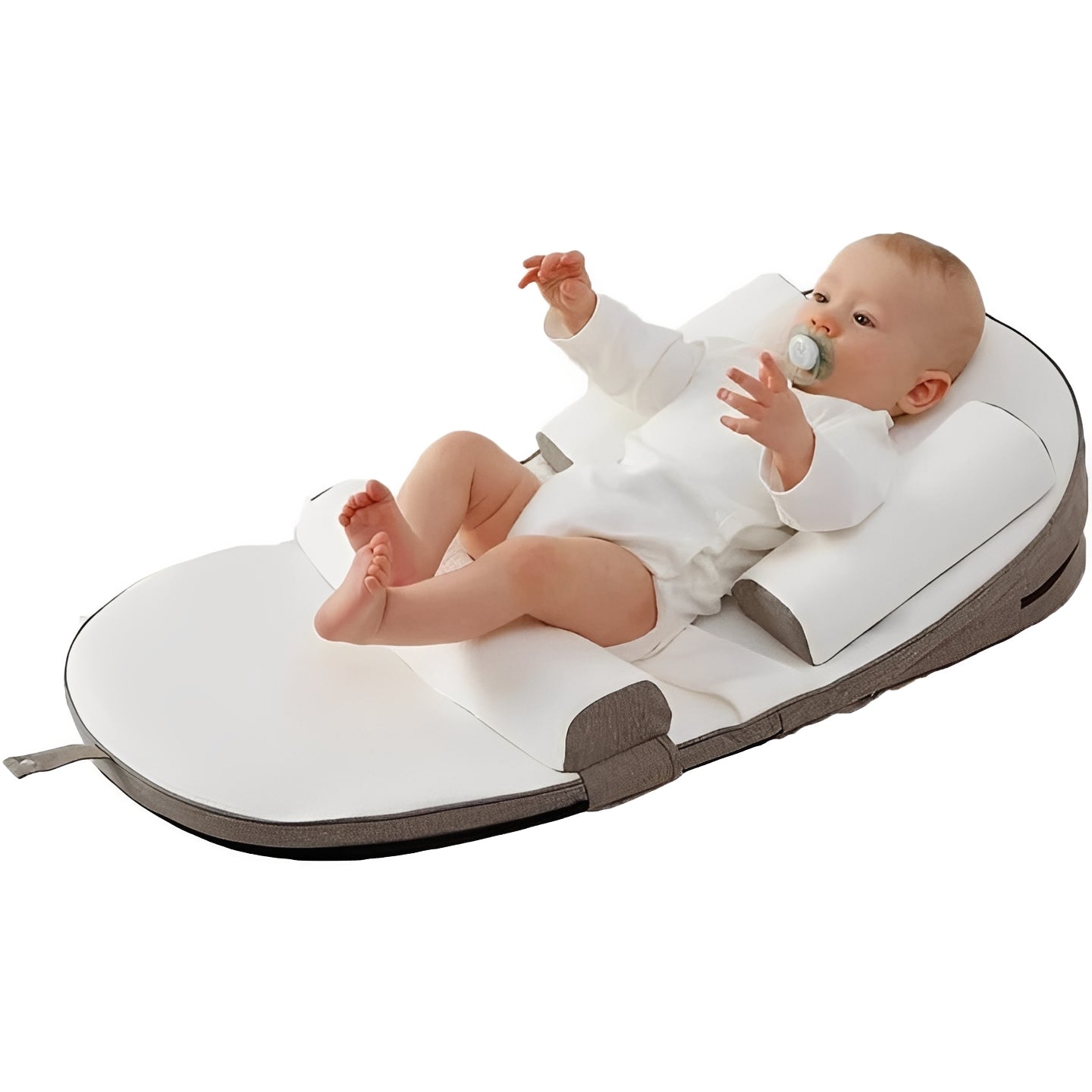 Almohada de soporte para bebés con funda extraíble