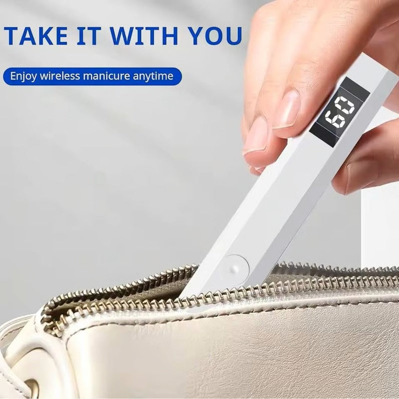 Lámpara UV para uñas, compacta y recargable