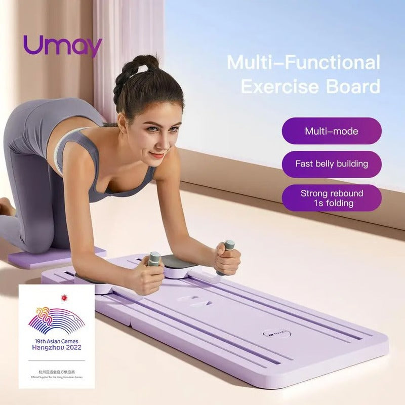 Tabla de ejercicios de core para casa con temporizador y correas