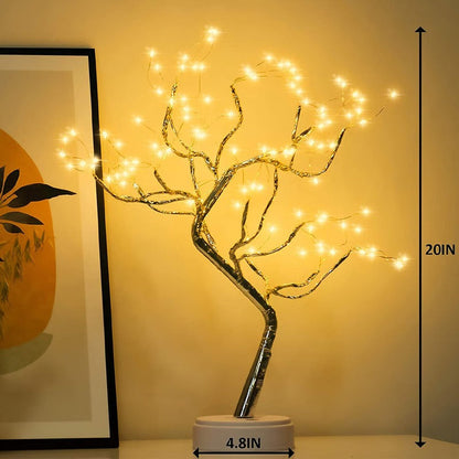Lámpara de Mesa de Madera Acogedora con Luz LED Blanca Suave
