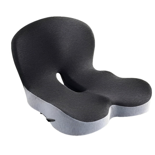 Comfortable Back Support Seat Cushion with Memory Foam - Ortekor