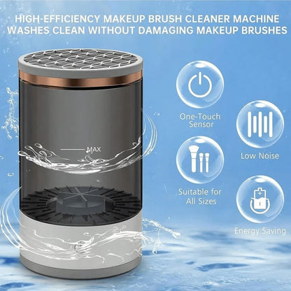 Limpiador fácil de brochas de maquillaje con herramienta de limpieza avanzada