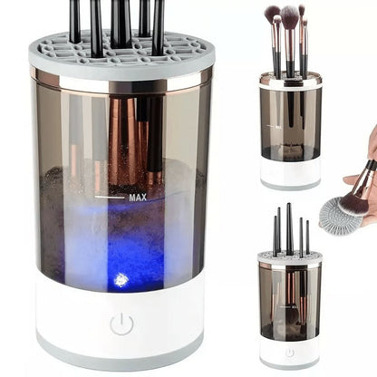 Limpiador fácil de brochas de maquillaje con herramienta de limpieza avanzada
