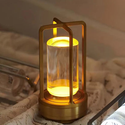 Lámpara de mesa LED inalámbrica compacta