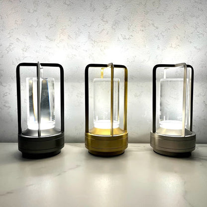 Lámpara de mesa LED inalámbrica compacta