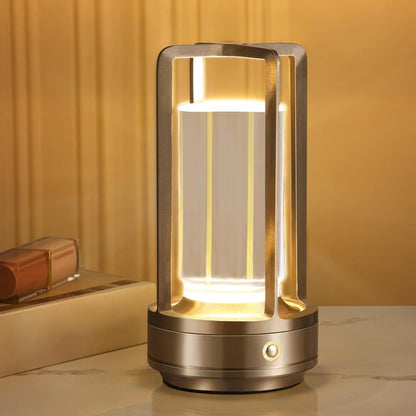 Lámpara de mesa LED inalámbrica compacta