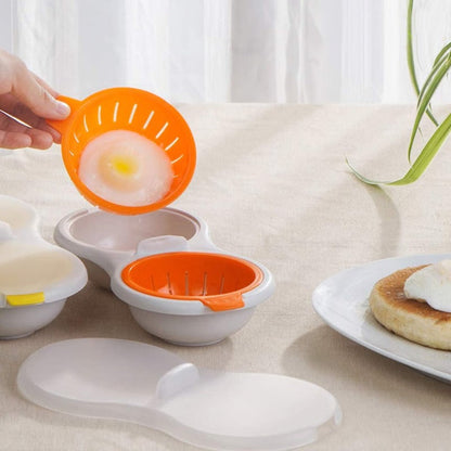 Cocinador y Batidor de Huevos de Microondas Fácil