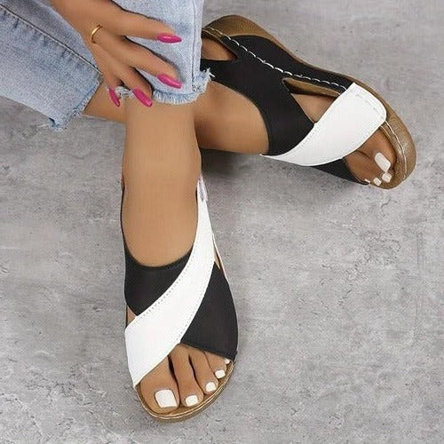 Chanclas cómodas para caminar con soporte de arco y suela antideslizante